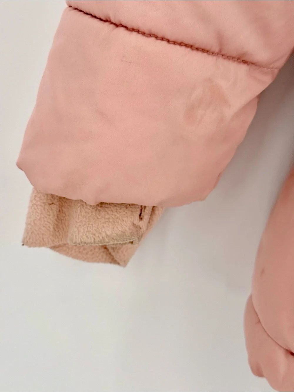 GAP Kids Hooded Puffer Jacket - Dusty Pink